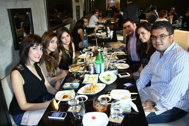 Media gathering at Maki